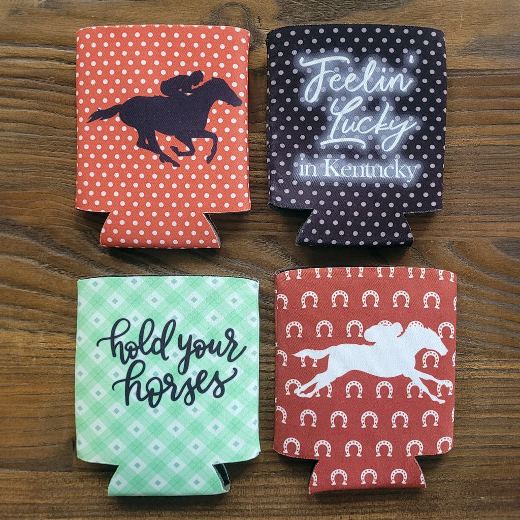 Derby Day Can Holders - Set of 4