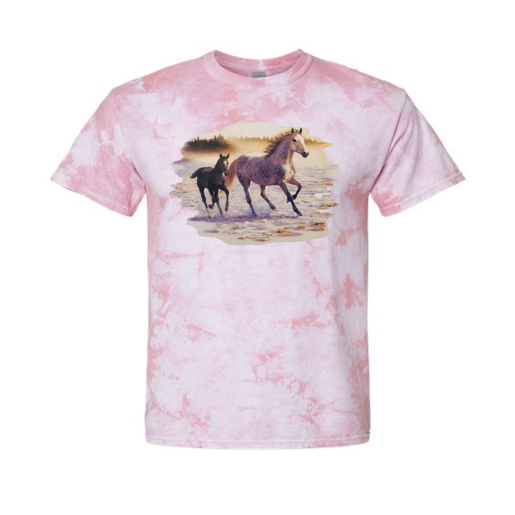 Equine Art Youth Tie Dye T-Shirt