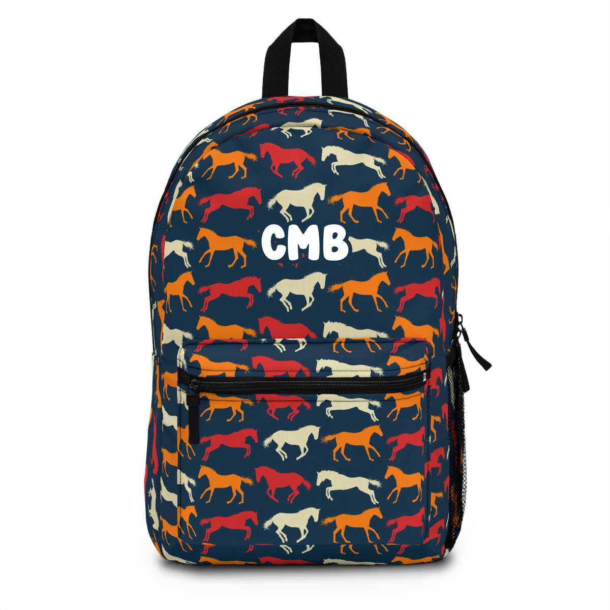 horse mini backpack Red & Orange Horses Backpack