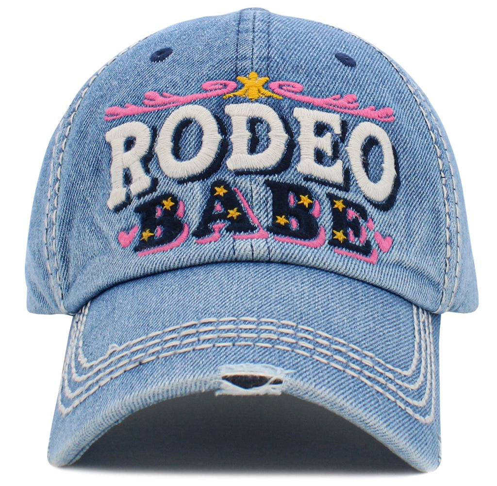 Rodeo Babe Vintage Denim Cap