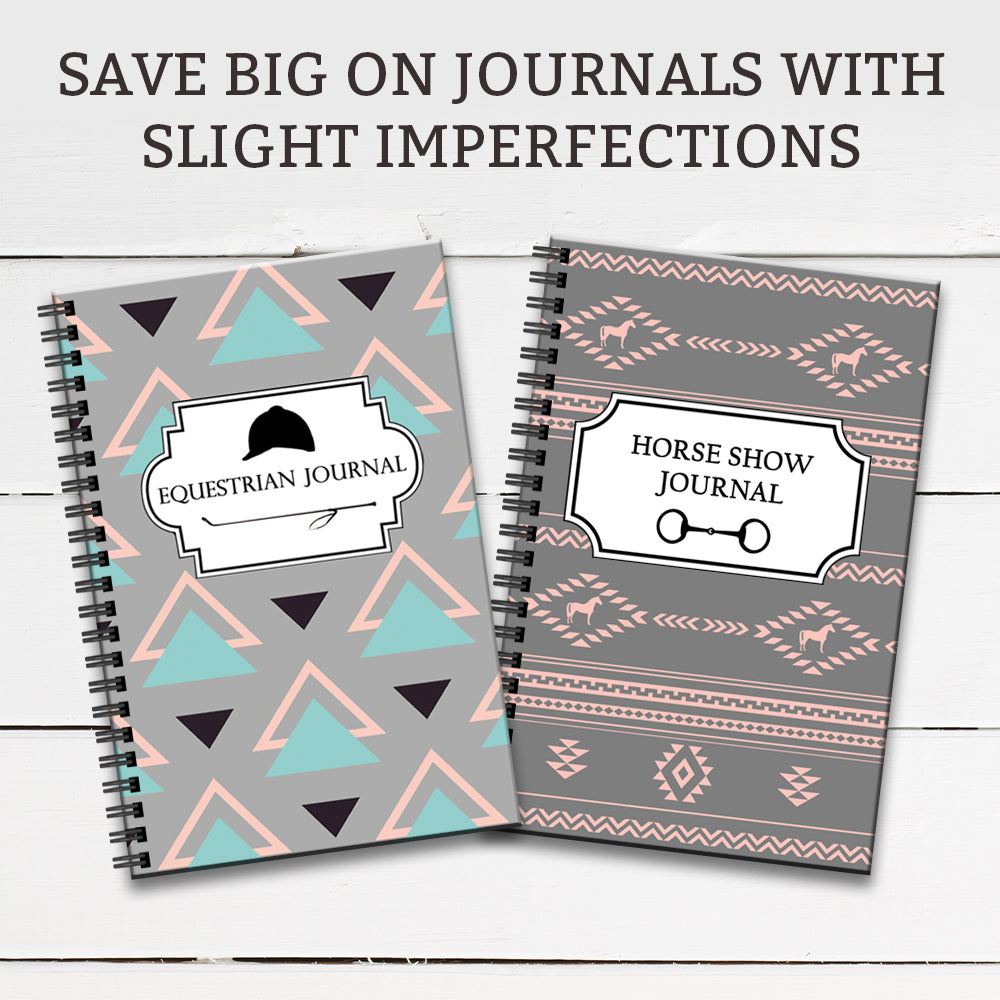 Equestrian Journal with Slight Imperfections