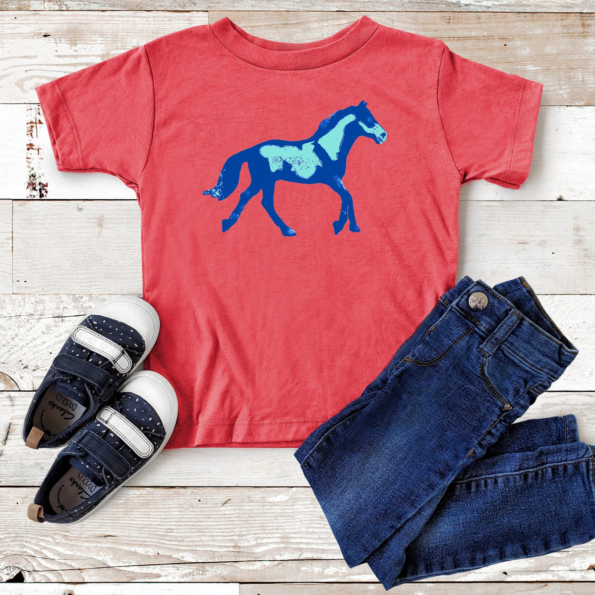 Red horse discount t shirt