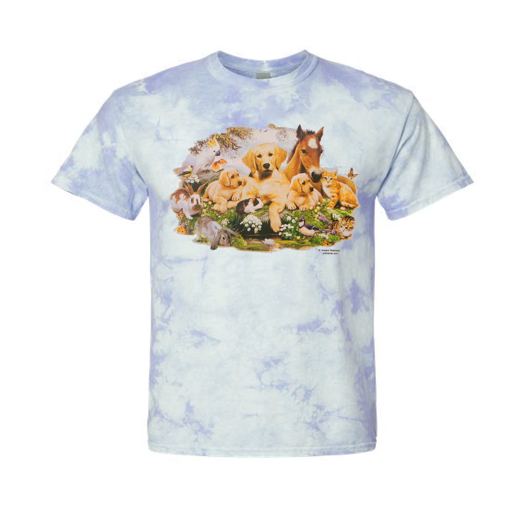 Equine Art Youth Tie Dye T-Shirt