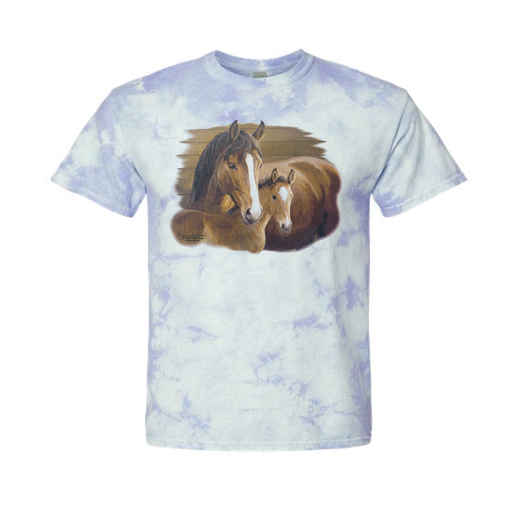 Equine Art Youth Tie Dye T-Shirt