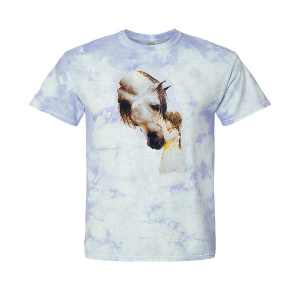 Equine Art Youth Tie Dye T-Shirt