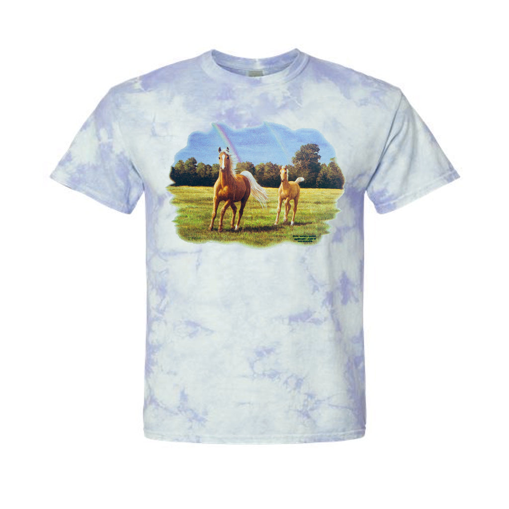 Equine Art Youth Tie Dye T-Shirt