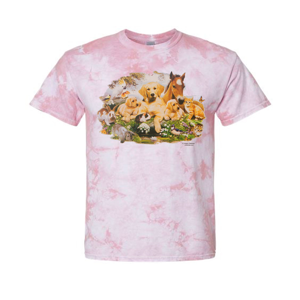 Equine Art Youth Tie Dye T-Shirt