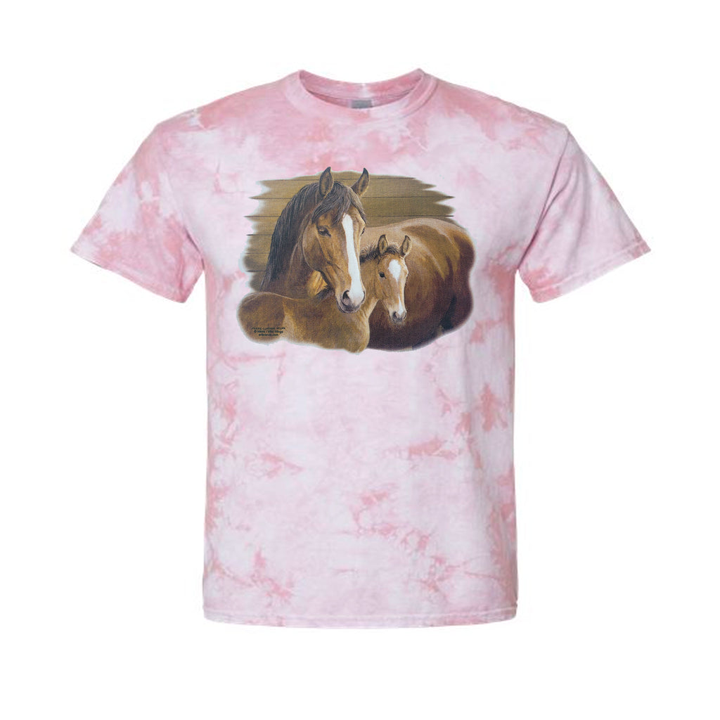 Equine Art Youth Tie Dye T-Shirt