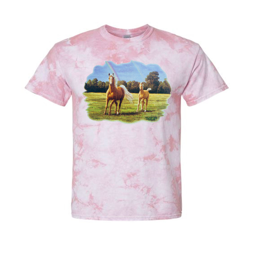 Equine Art Youth Tie Dye T-Shirt