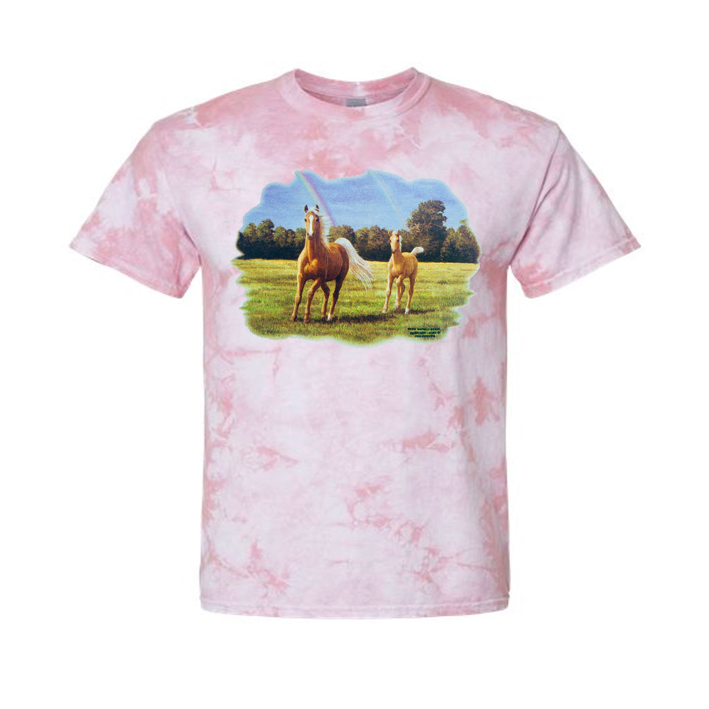 Equine Art Youth Tie Dye T-Shirt