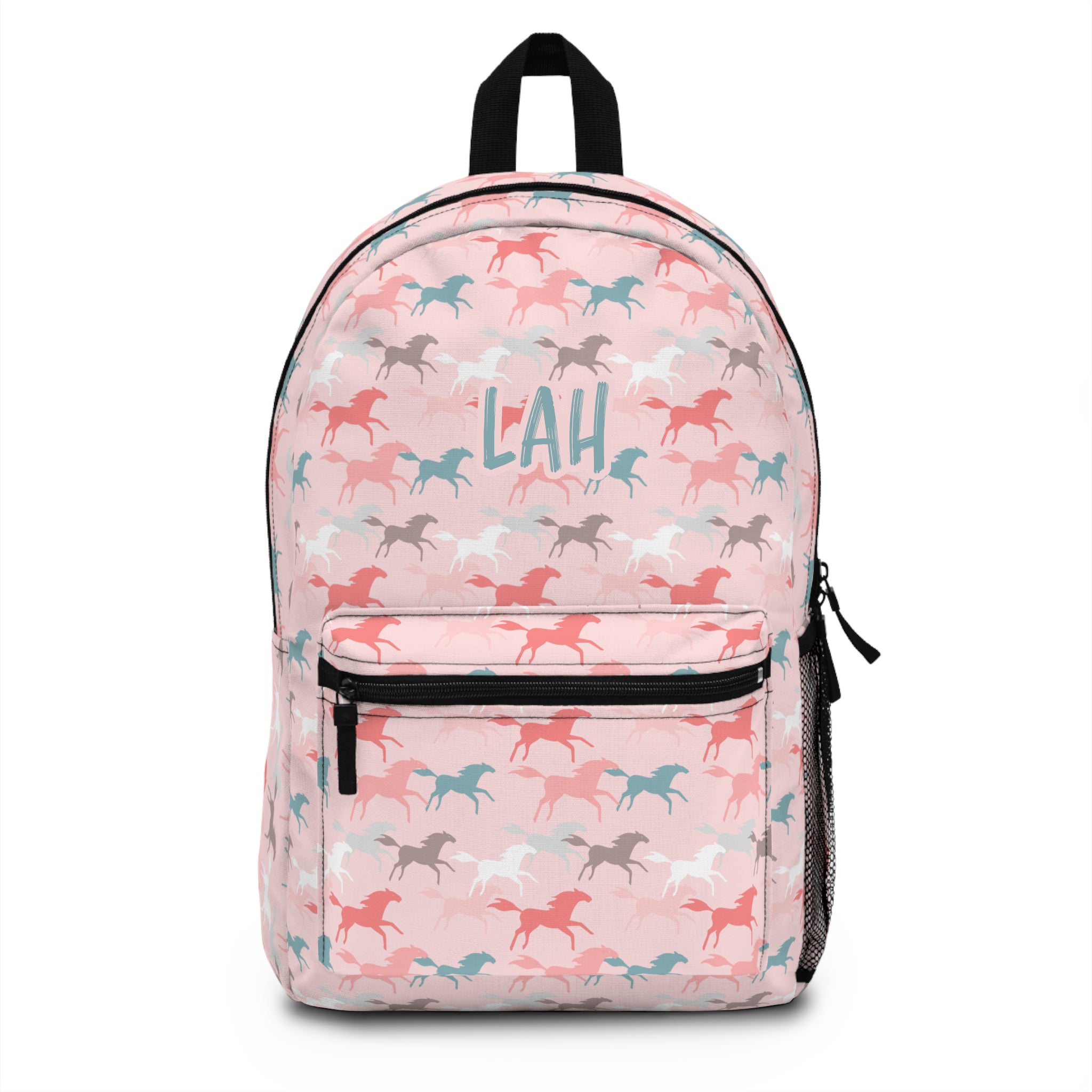Pink Ponies Backpack | Equestrian Creations