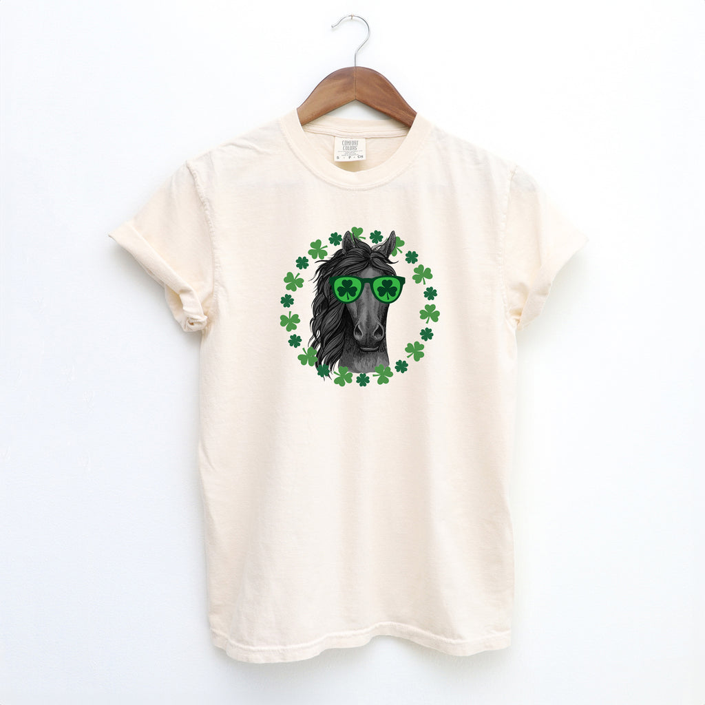 Shamrock Horse Comfort Colors Tee