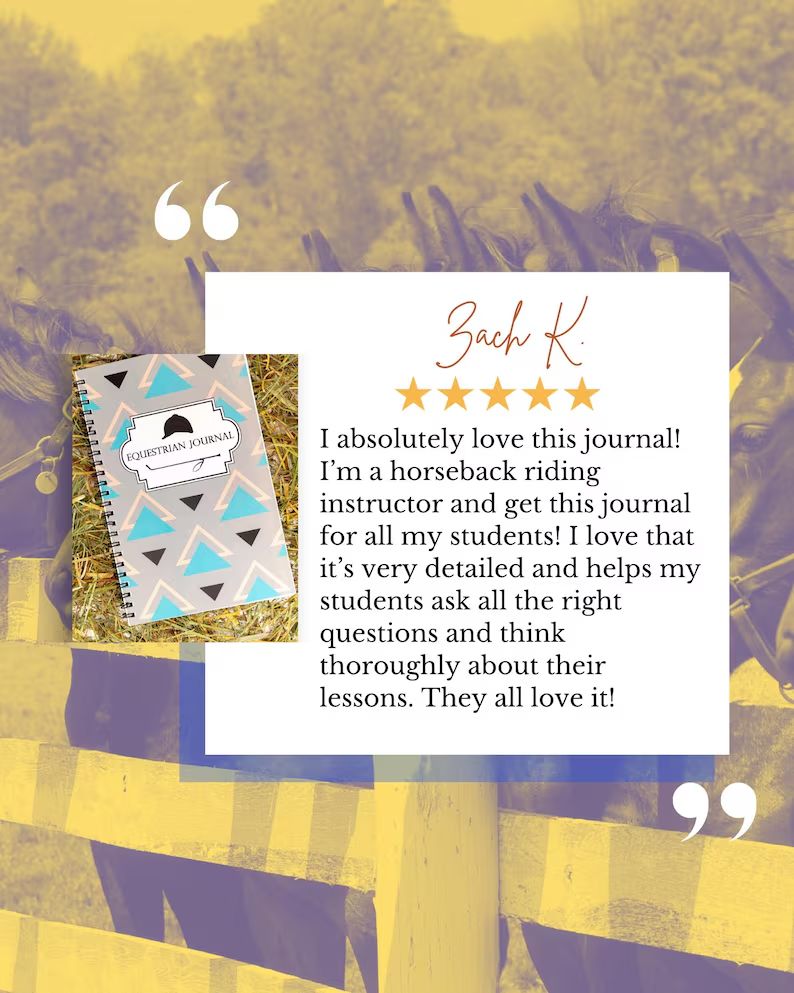 Equestrian Journal & Stationery Gift Bundle Box