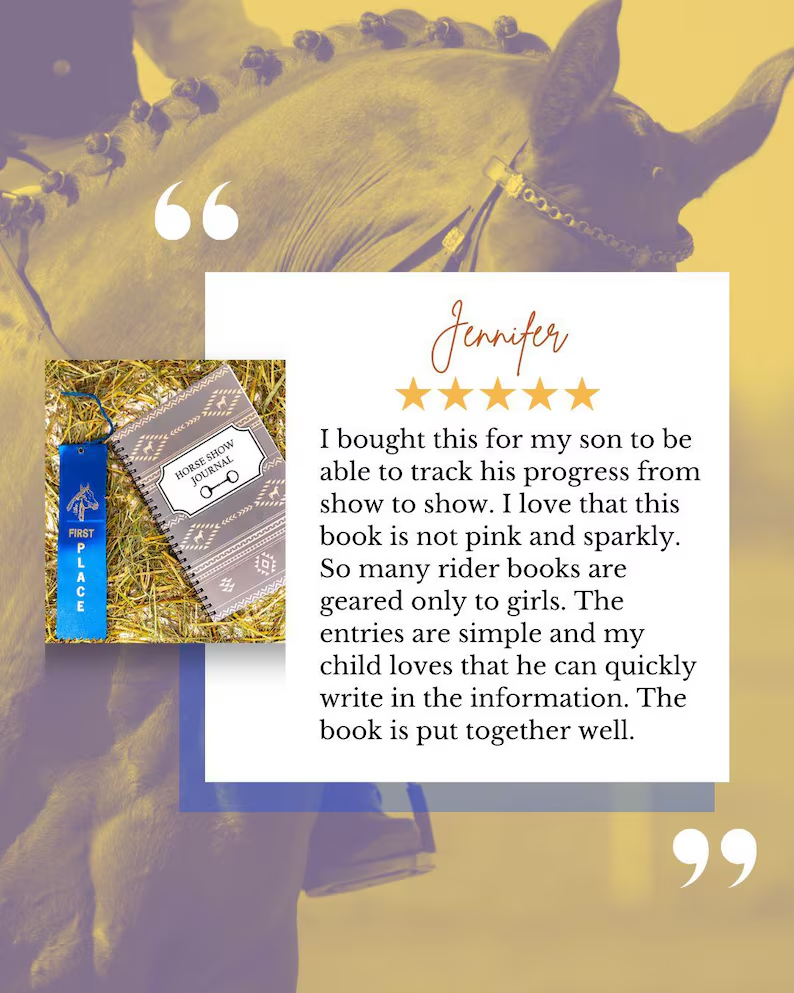 Equestrian Journal & Stationery Gift Bundle Box