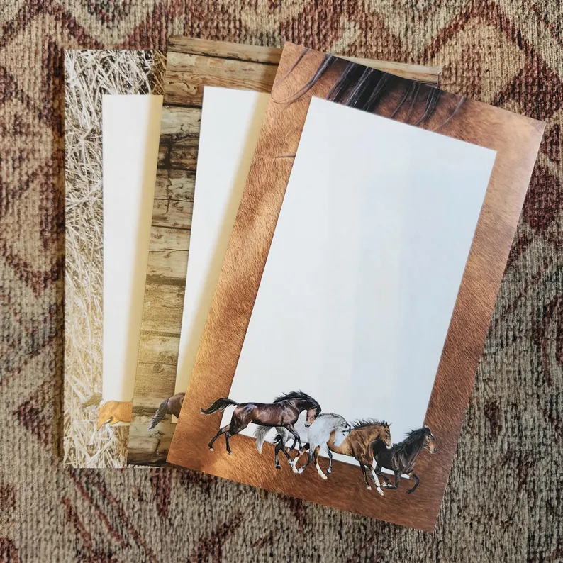 Equestrian Journal & Stationery Gift Bundle Box