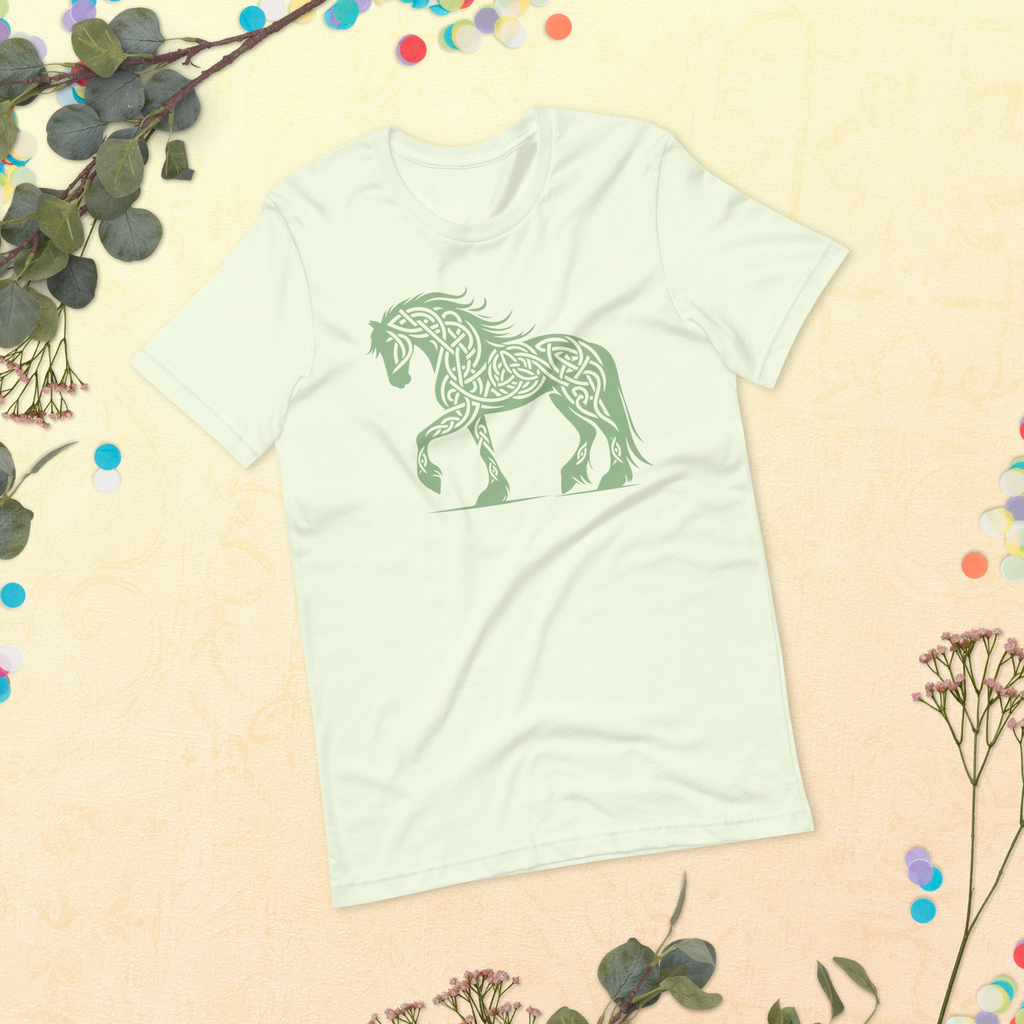 Celtic Horse Adult T-Shirt