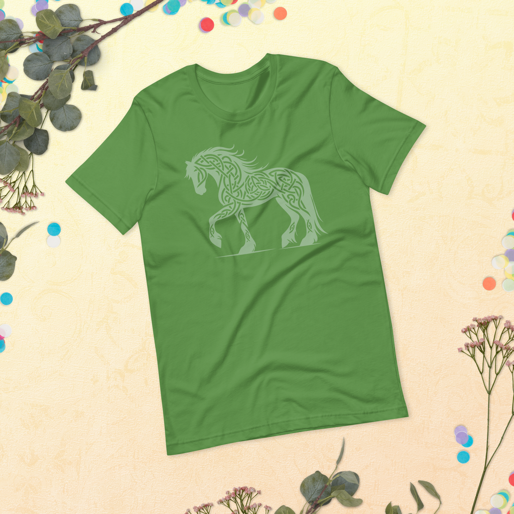 Celtic Horse Adult T-Shirt