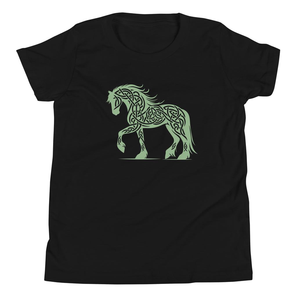 Celtic Horse Youth Short Sleeve T-Shirt