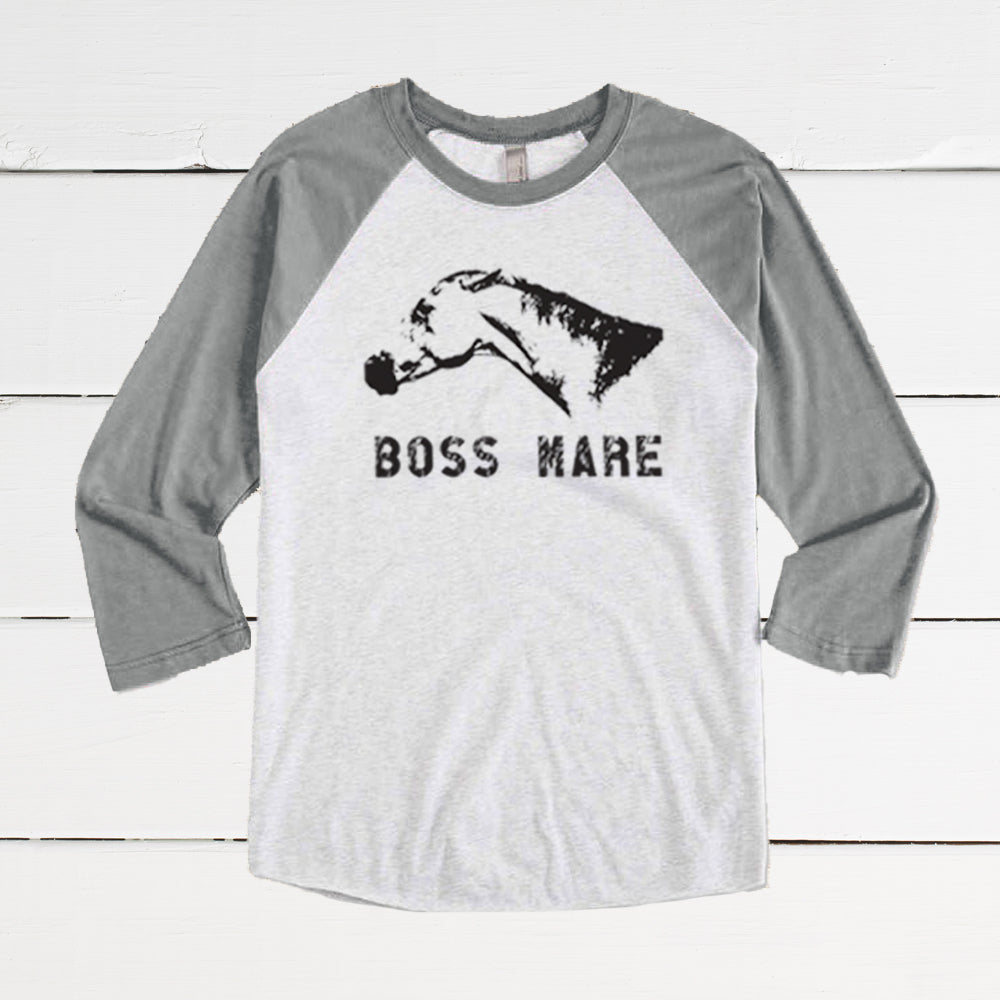 The Boss Mare Baseball Tee