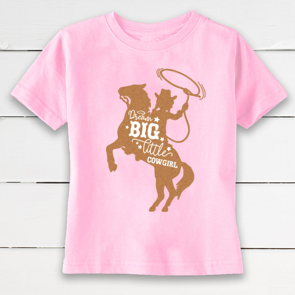 Dream Big Little Cowgirl Youth T-Shirt