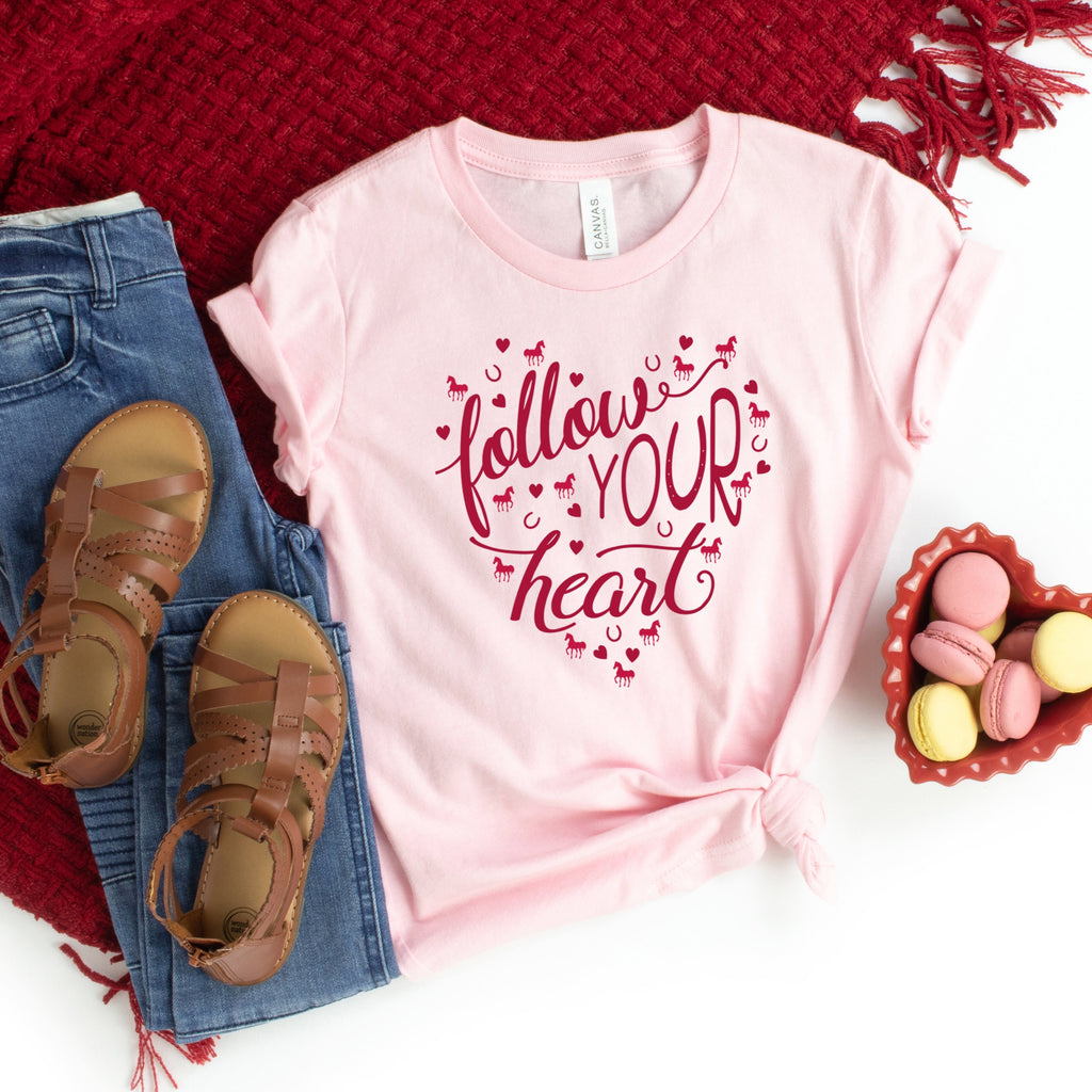 Follow Your Heart Youth and Toddler Tee