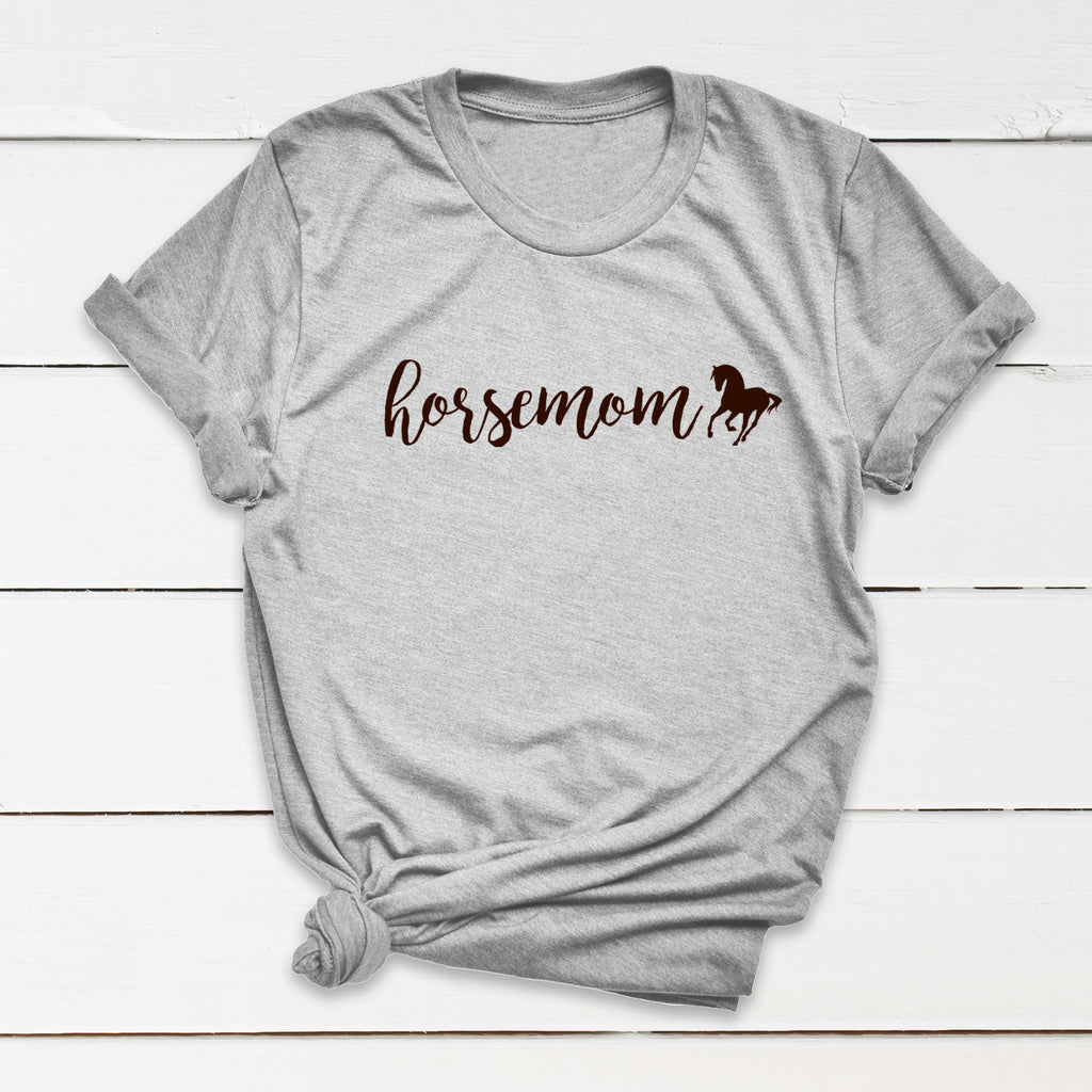 Horse Mom Short Sleeve T-Shirt