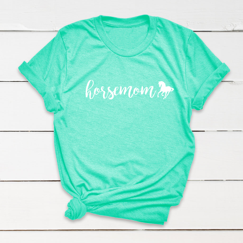 Horse Mom Short Sleeve T-Shirt