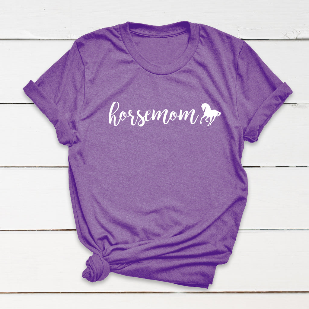 Horse Mom Short Sleeve T-Shirt