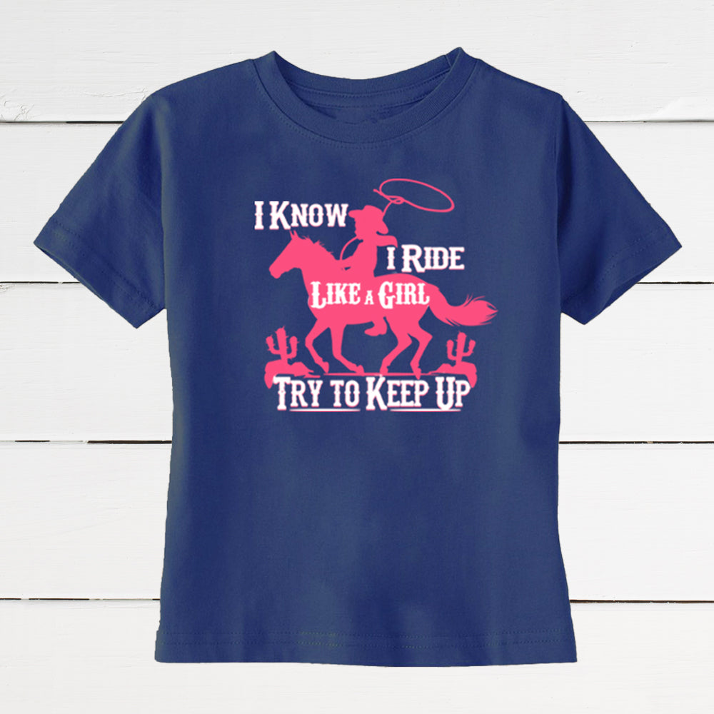 Ride Like a Girl Youth T-Shirt