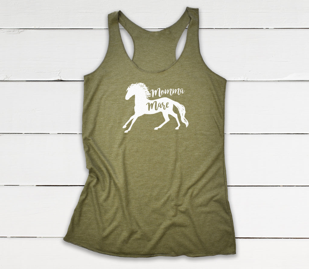 Momma Mare Racerback Tank Top