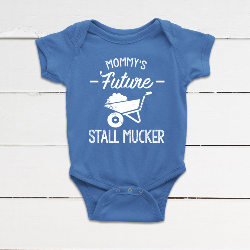 Mommy's Future Stall Mucker Baby Bodysuit