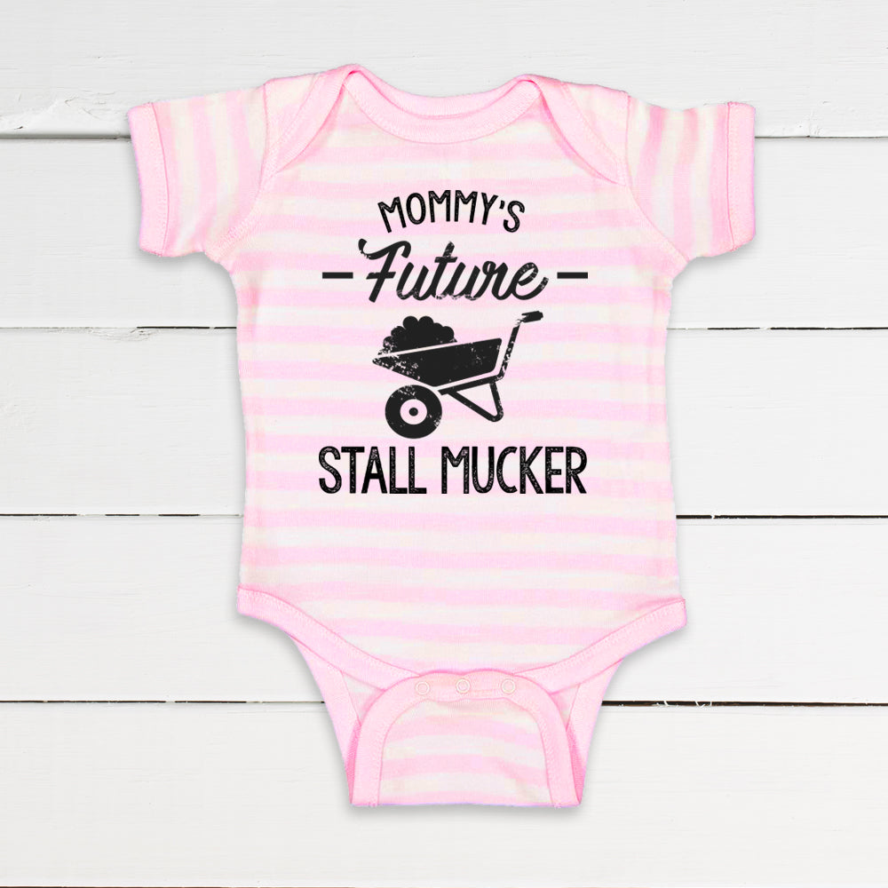 Mommy's Future Stall Mucker Baby Bodysuit
