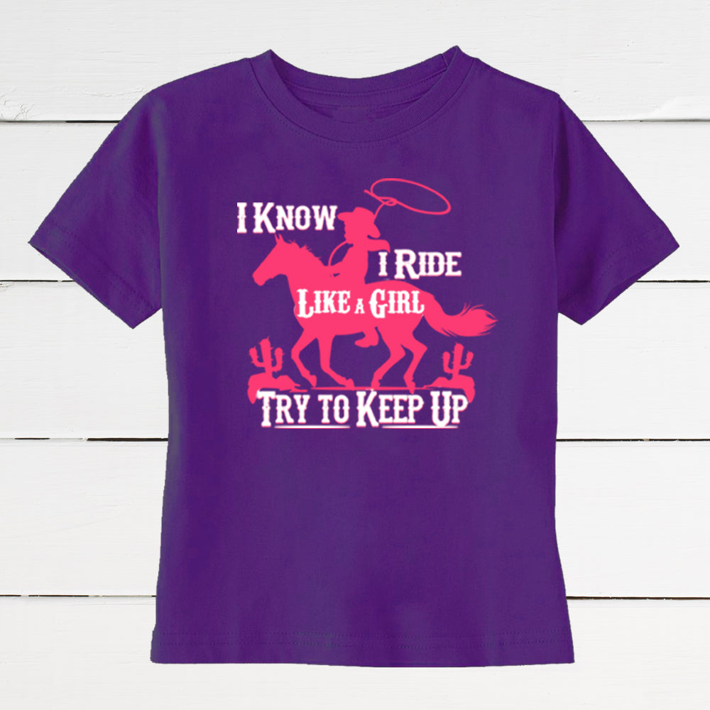 Ride Like a Girl Youth T-Shirt