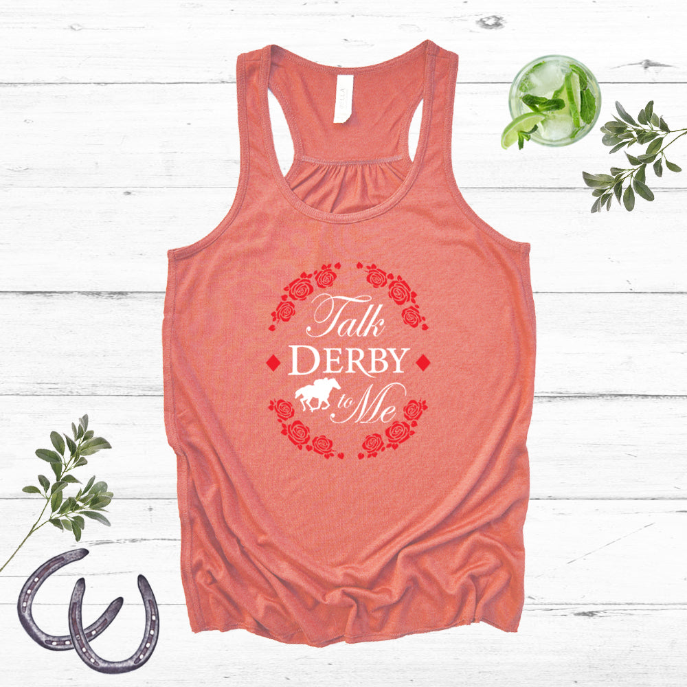 Talk Derby to Me Racerback Tank Top