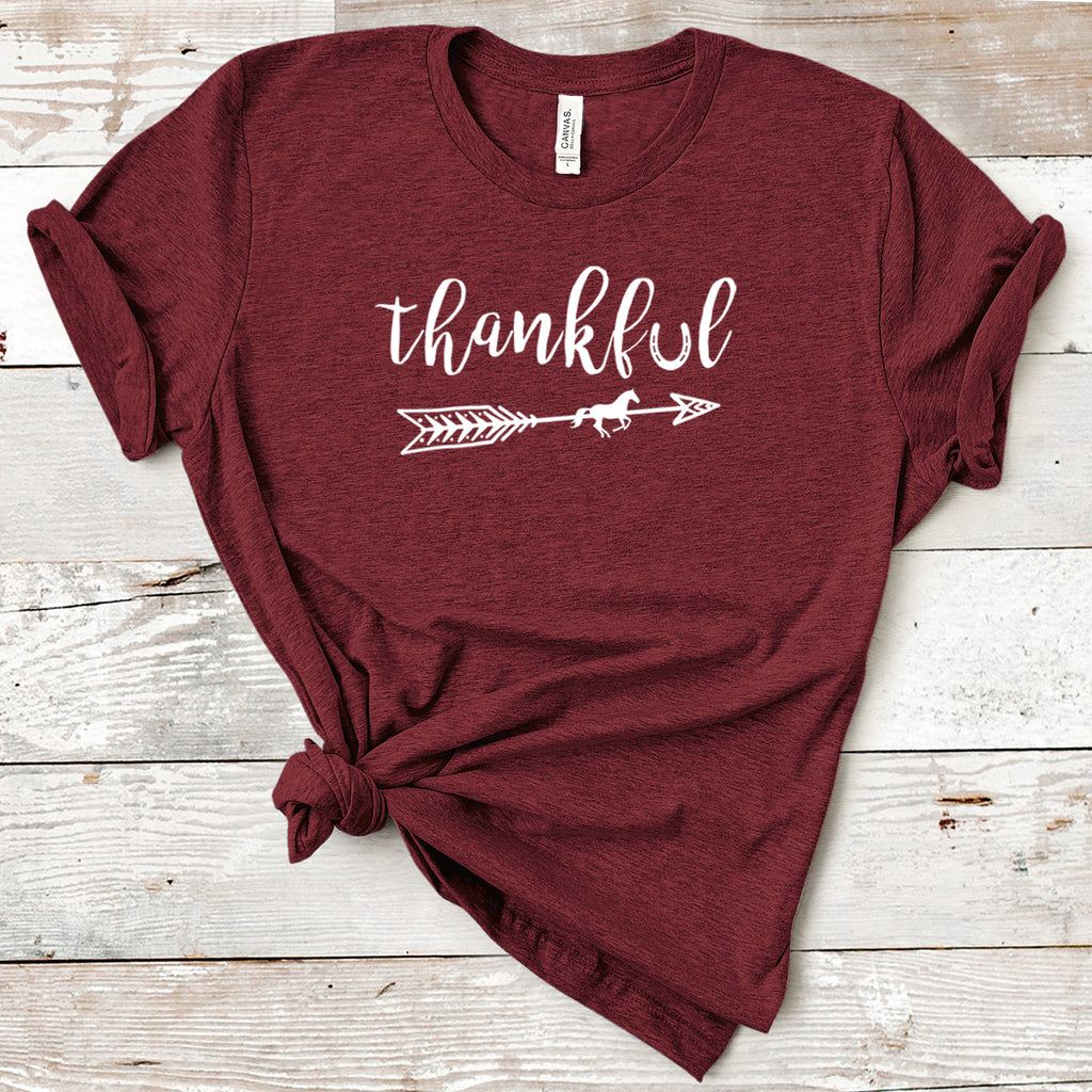 Thankful Equestrian Tee